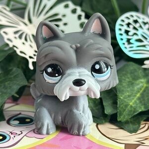Littlest Pet Shop Gray Pup Figure